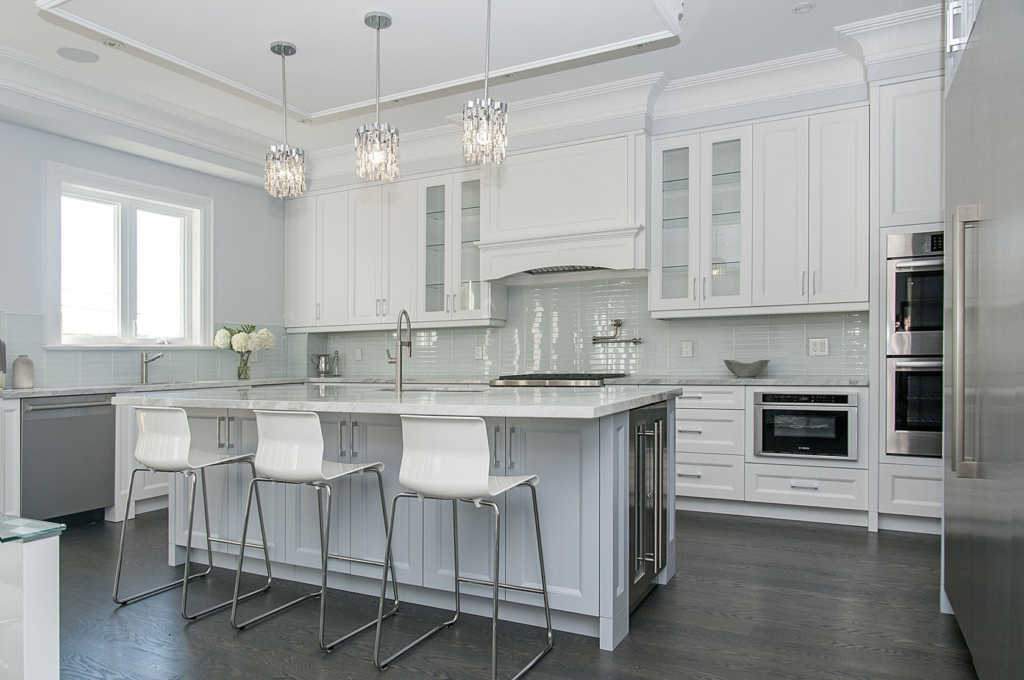 Kitchen design for a custom home