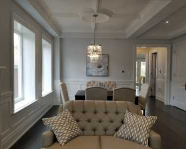 Classic living room design by Black Pearl custom homes