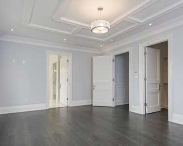 Black Pearl custom home ceiling and walls trim